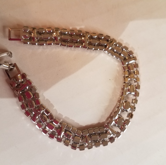 Rhinestone bracelet j379 - Picture 2 of 7